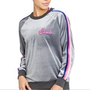 AVIATOR NATION SOUL CYCLE VELVET XS SWEATSHIRT